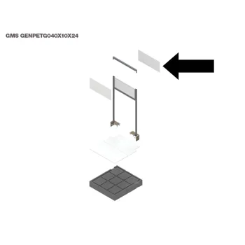 Lentille en PETG de remplacement pour cadre de panneau pour palette Gorrie